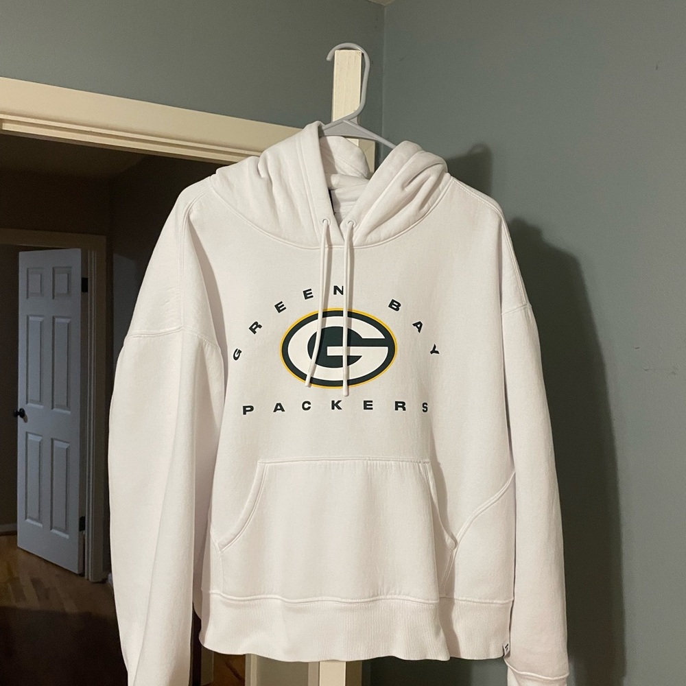 Fanatics Green Bay Packers White Hoodie (Read Description)!!!!